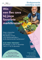 Eindejaarsactie wekelijkse markt